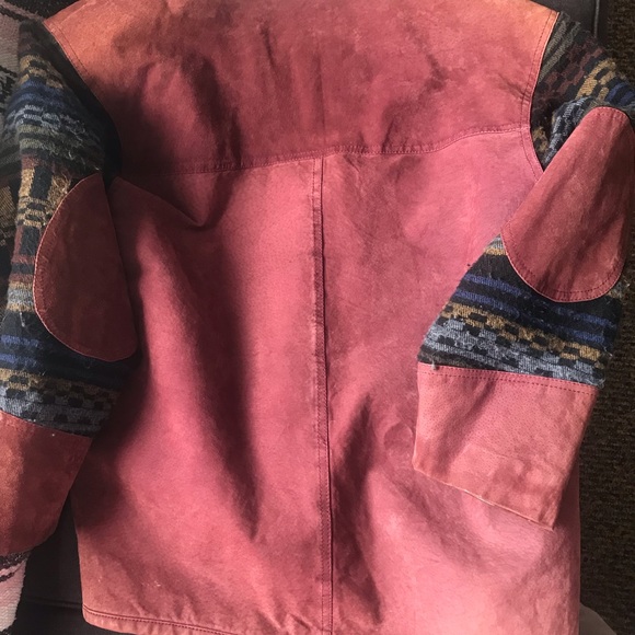 ADA fleeced elbow patched jacket - Picture 5 of 5